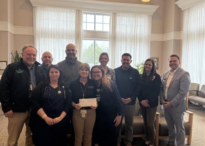 The Josh Palmer Fund Donates More Than $27,000 to the Falck Cancer Center